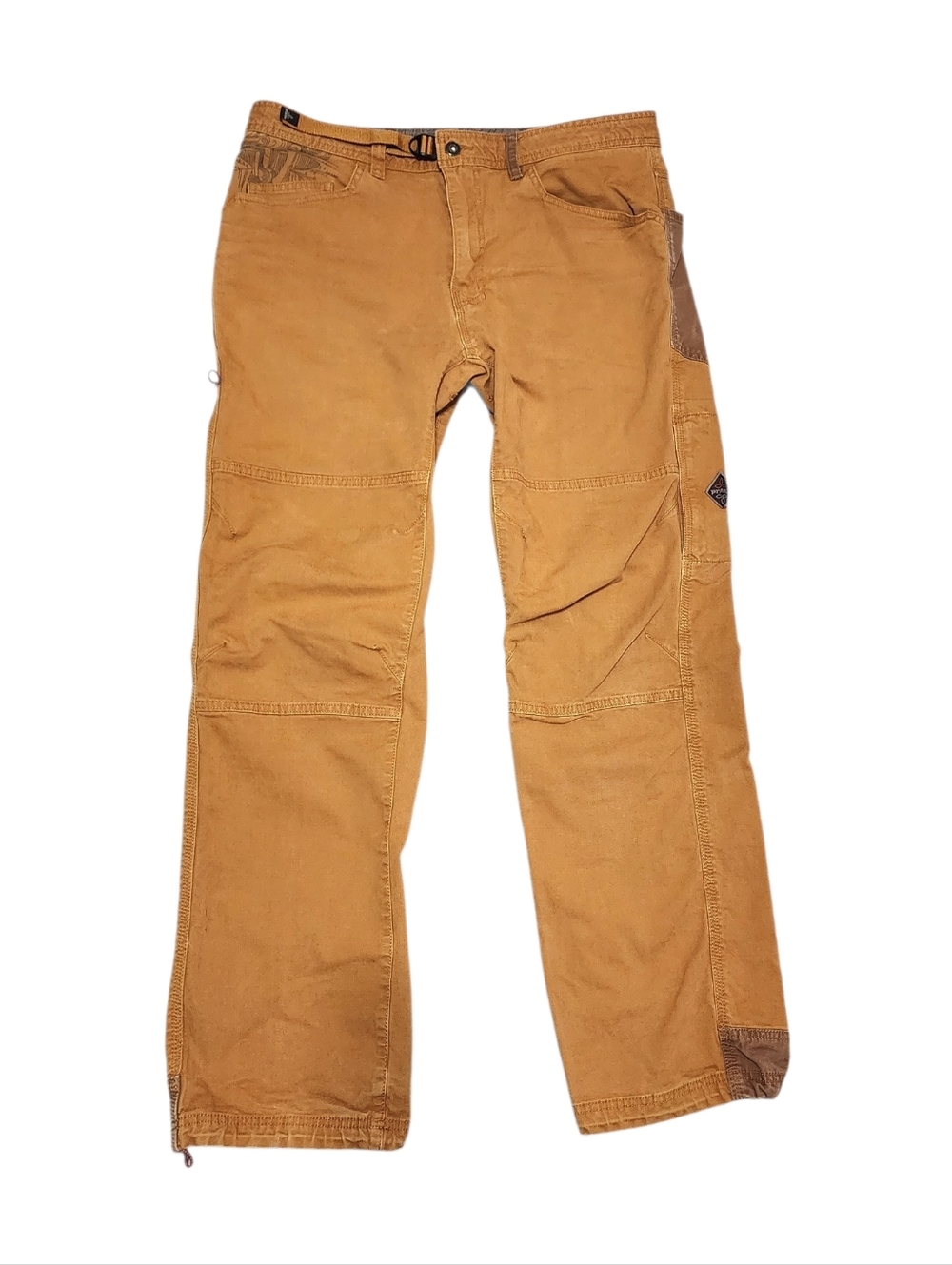 Prana Men's 36x32 Gorpcore Technical Outdoor Utility Hiking Pants Organic Cotton